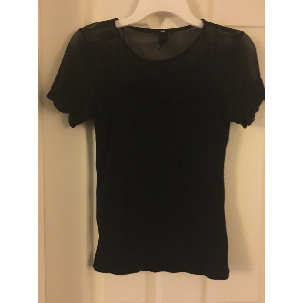 Black Lace Top